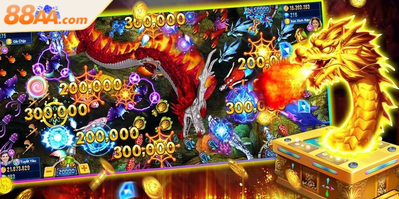 Săn cá Long Vương sở hữu kho vũ khí vô cùng đa dạng cho anh em